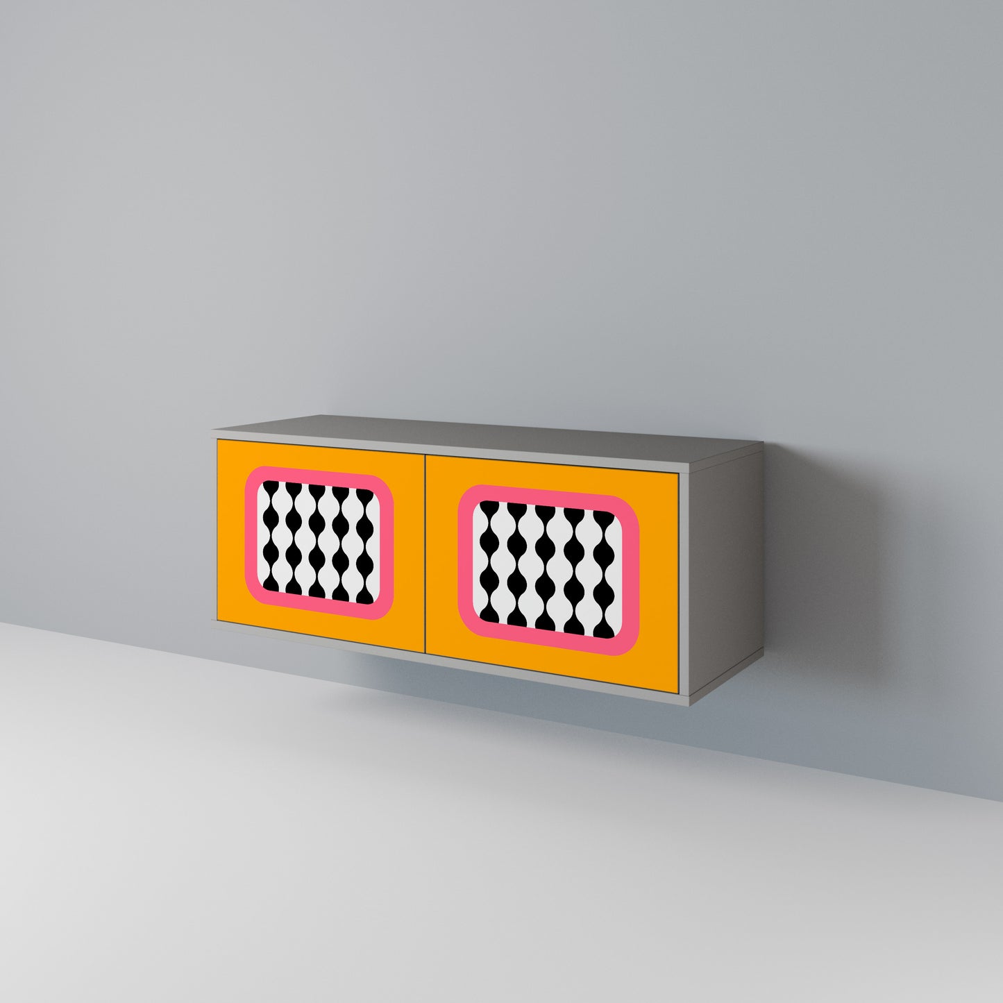 TEARS IN HEAVEN Compact 2-Door TV Cabinet