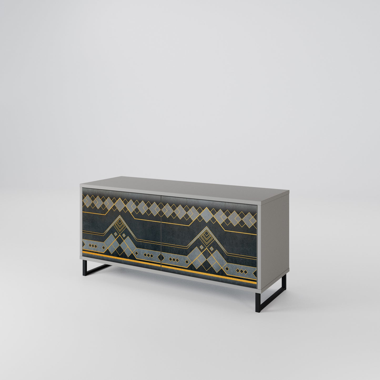 ROYAL ORDINARINESS Compact 2-Door TV Cabinet