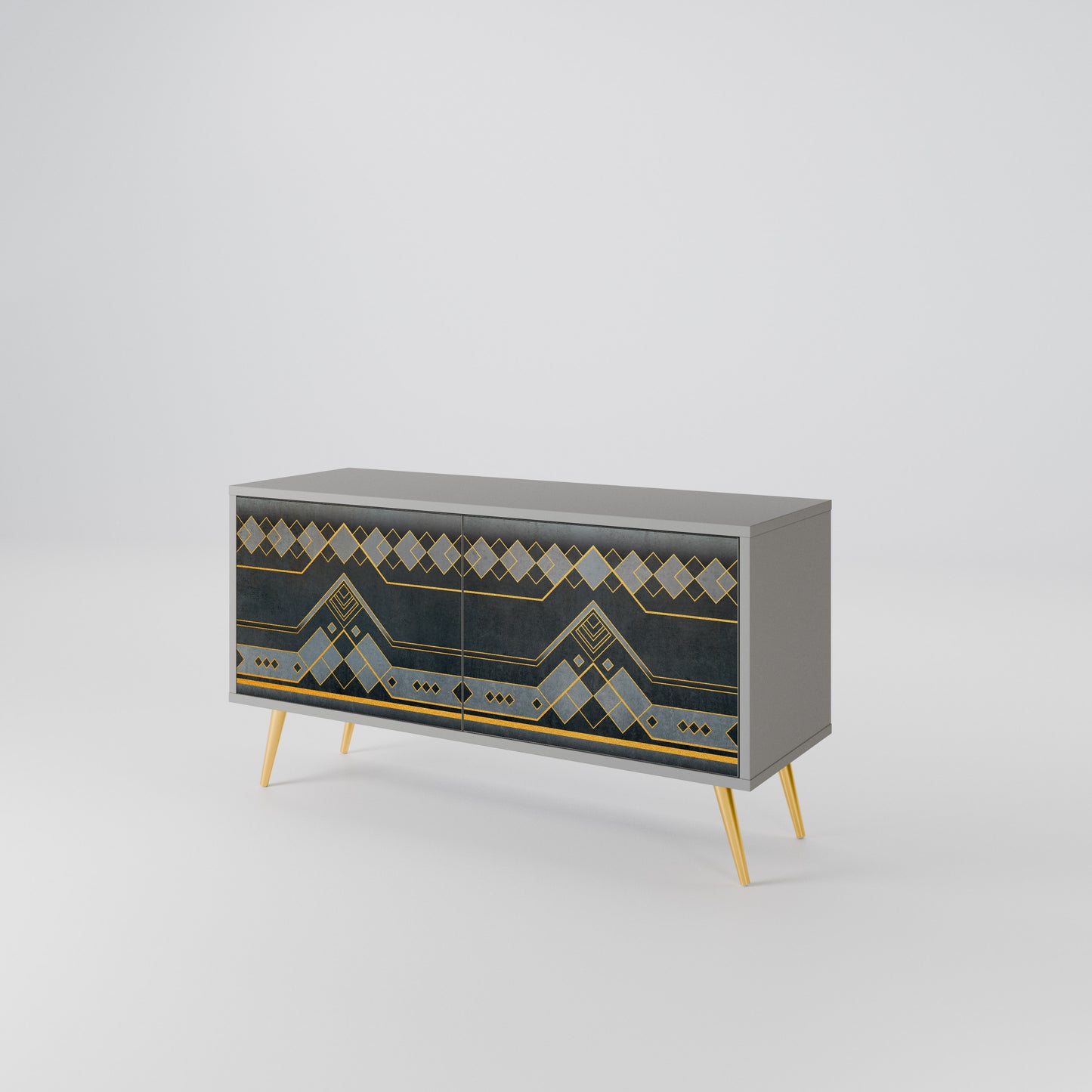 ROYAL ORDINARINESS Compact 2-Door TV Cabinet