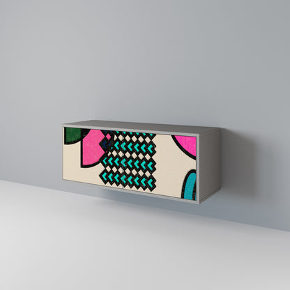 GEOMETRIC RHAPSODY Mobile TV Compatto a 2 Ante