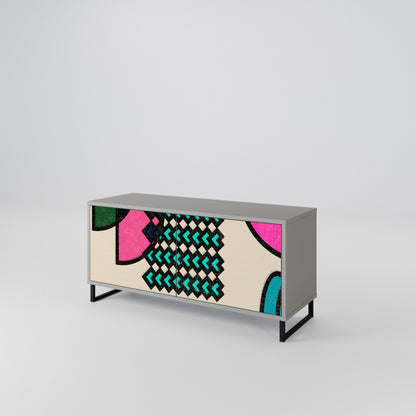GEOMETRIC RHAPSODY Mobile TV Compatto a 2 Ante