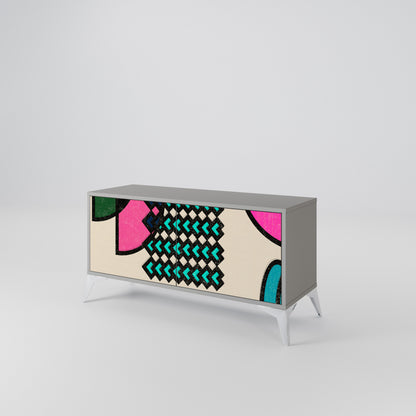 GEOMETRIC RHAPSODY Mobile TV Compatto a 2 Ante