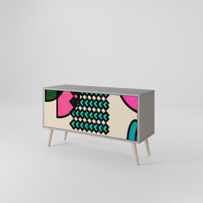 GEOMETRIC RHAPSODY Mobile TV Compatto a 2 Ante