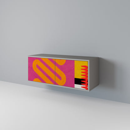 VIVID ART Mobile TV Compatto a 2 Ante