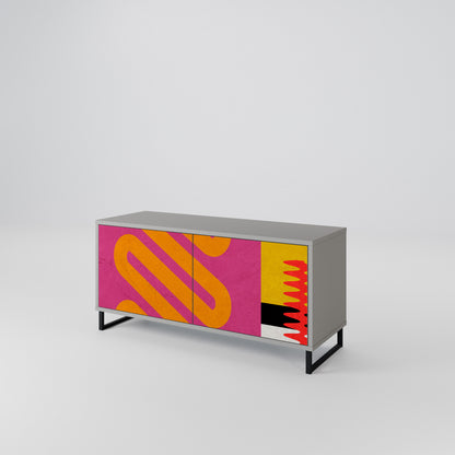 VIVID ART Mobile TV Compatto a 2 Ante