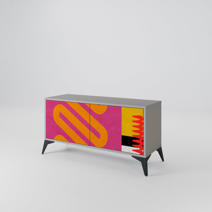 VIVID ART Mobile TV Compatto a 2 Ante