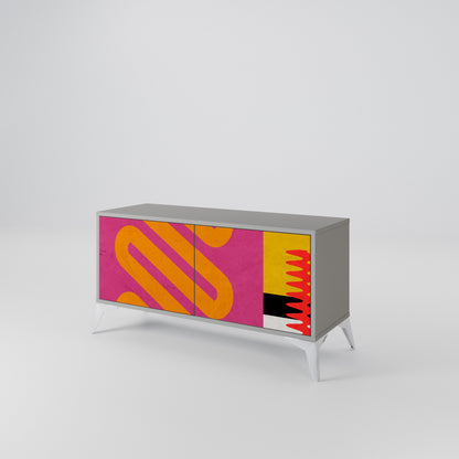 VIVID ART Mobile TV Compatto a 2 Ante