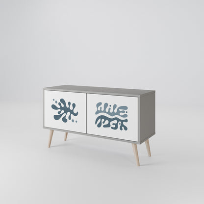 WONDERLAND VEGETATION Mobile TV Compatto a 2 Ante