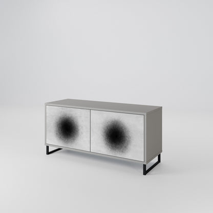 BLACK HOLE Mobile TV Compatto a 2 Ante