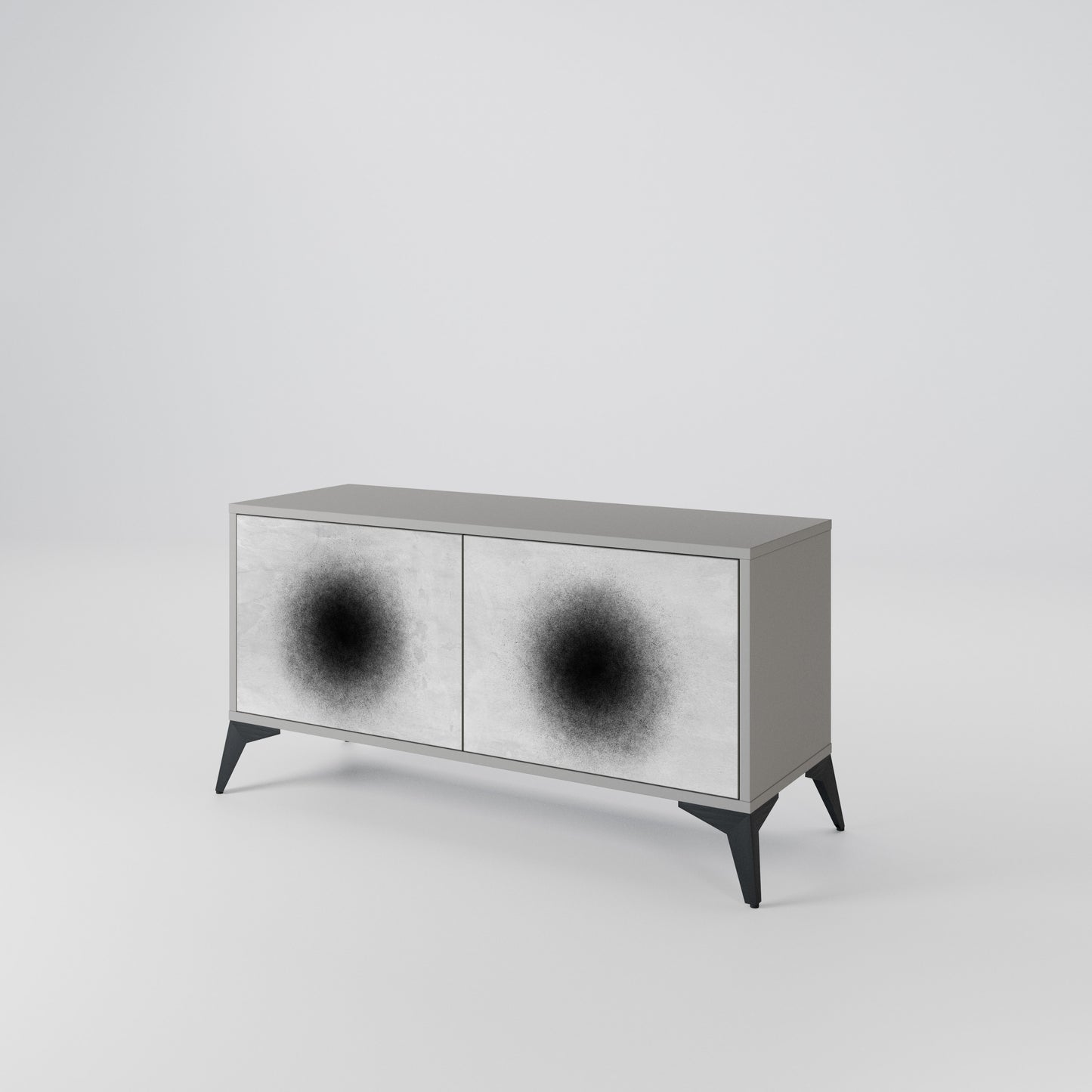 BLACK HOLE Mobile TV Compatto a 2 Ante