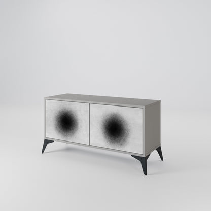 BLACK HOLE Mobile TV Compatto a 2 Ante