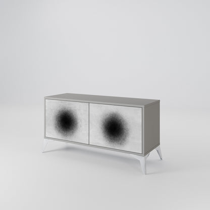 BLACK HOLE Mobile TV Compatto a 2 Ante