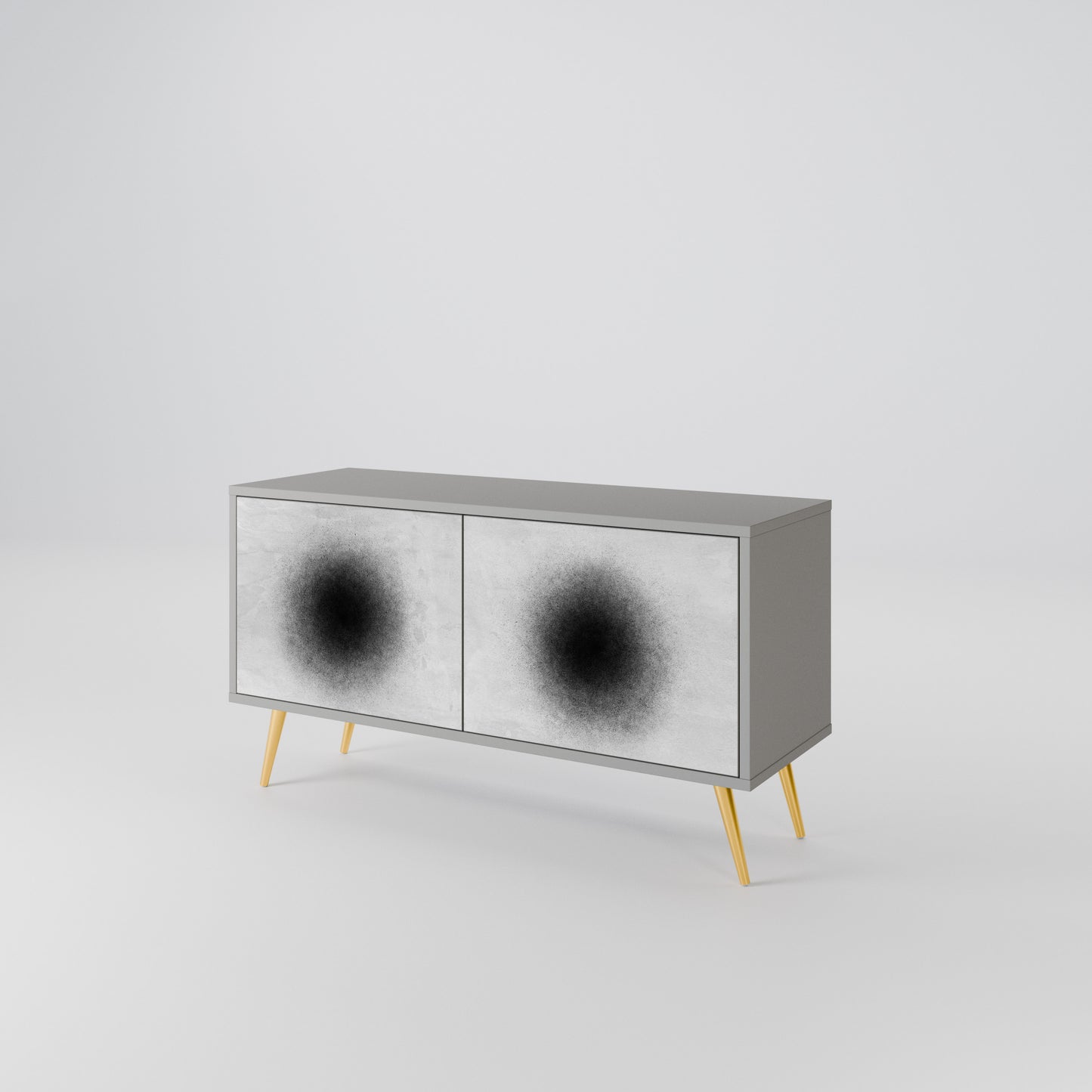 BLACK HOLE Mobile TV Compatto a 2 Ante