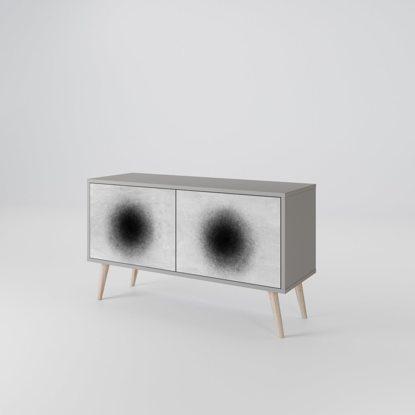 BLACK HOLE Mobile TV Compatto a 2 Ante