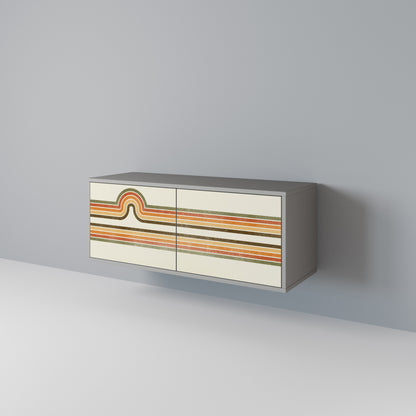 EXCEPTIONAL STREAM Mobile TV Compatto a 2 Ante