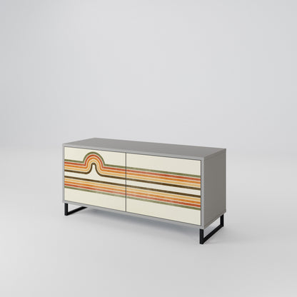 EXCEPTIONAL STREAM Mobile TV Compatto a 2 Ante