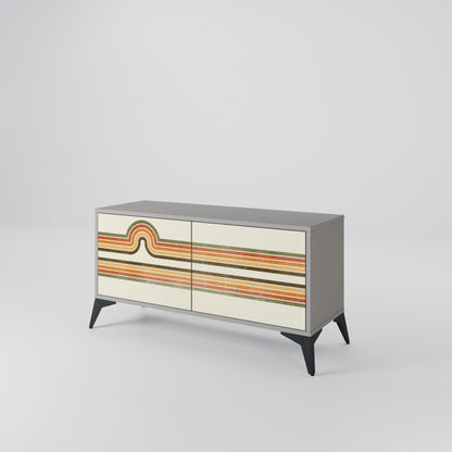 EXCEPTIONAL STREAM Mobile TV Compatto a 2 Ante