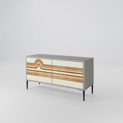 EXCEPTIONAL STREAM Mobile TV Compatto a 2 Ante