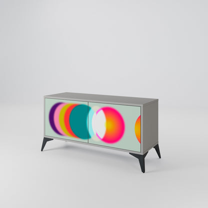 SYMPHONY OF COLORS Mobile TV Compatto a 2 Ante