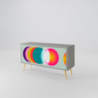 SYMPHONY OF COLORS Mobile TV Compatto a 2 Ante