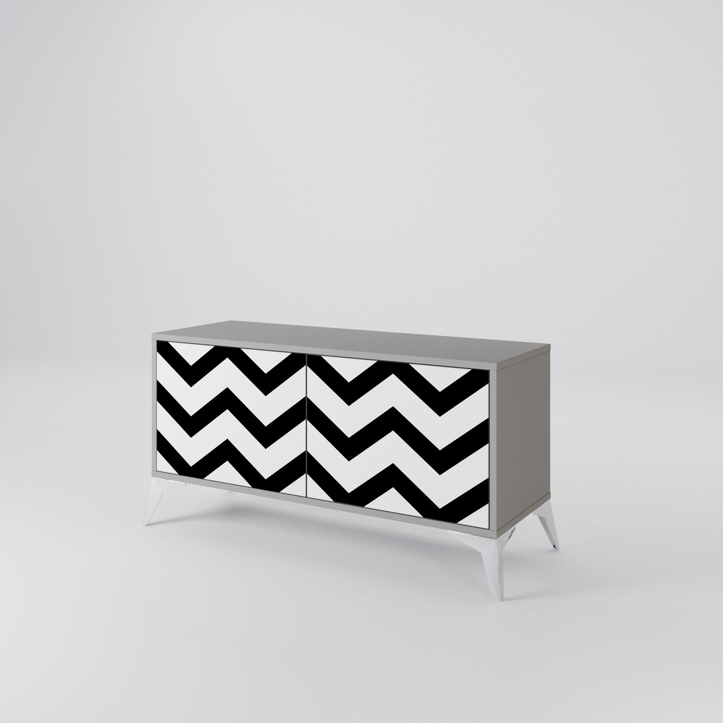 CLASSIC ZIG ZAG Mobile TV Compatto a 2 Ante