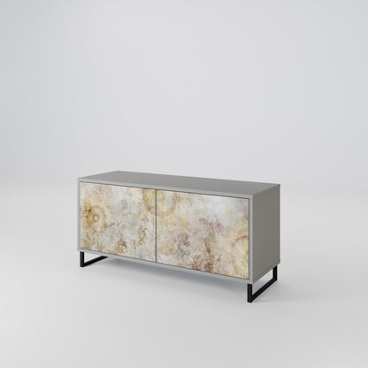 SUNFLOWER BLUR Compact 2-Door TV Cabinet