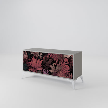 FLORAL WHISPER Mobile TV Compatto a 2 Ante