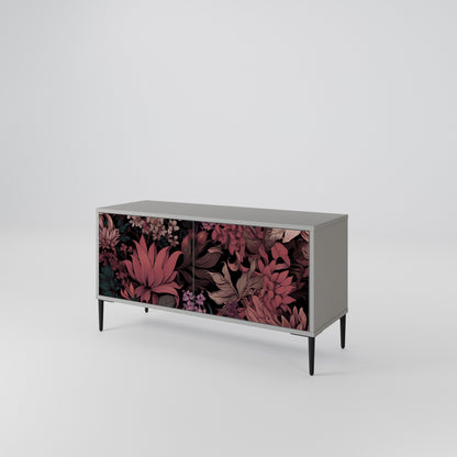 FLORAL WHISPER Mobile TV Compatto a 2 Ante