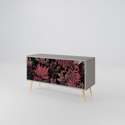 FLORAL WHISPER Mobile TV Compatto a 2 Ante