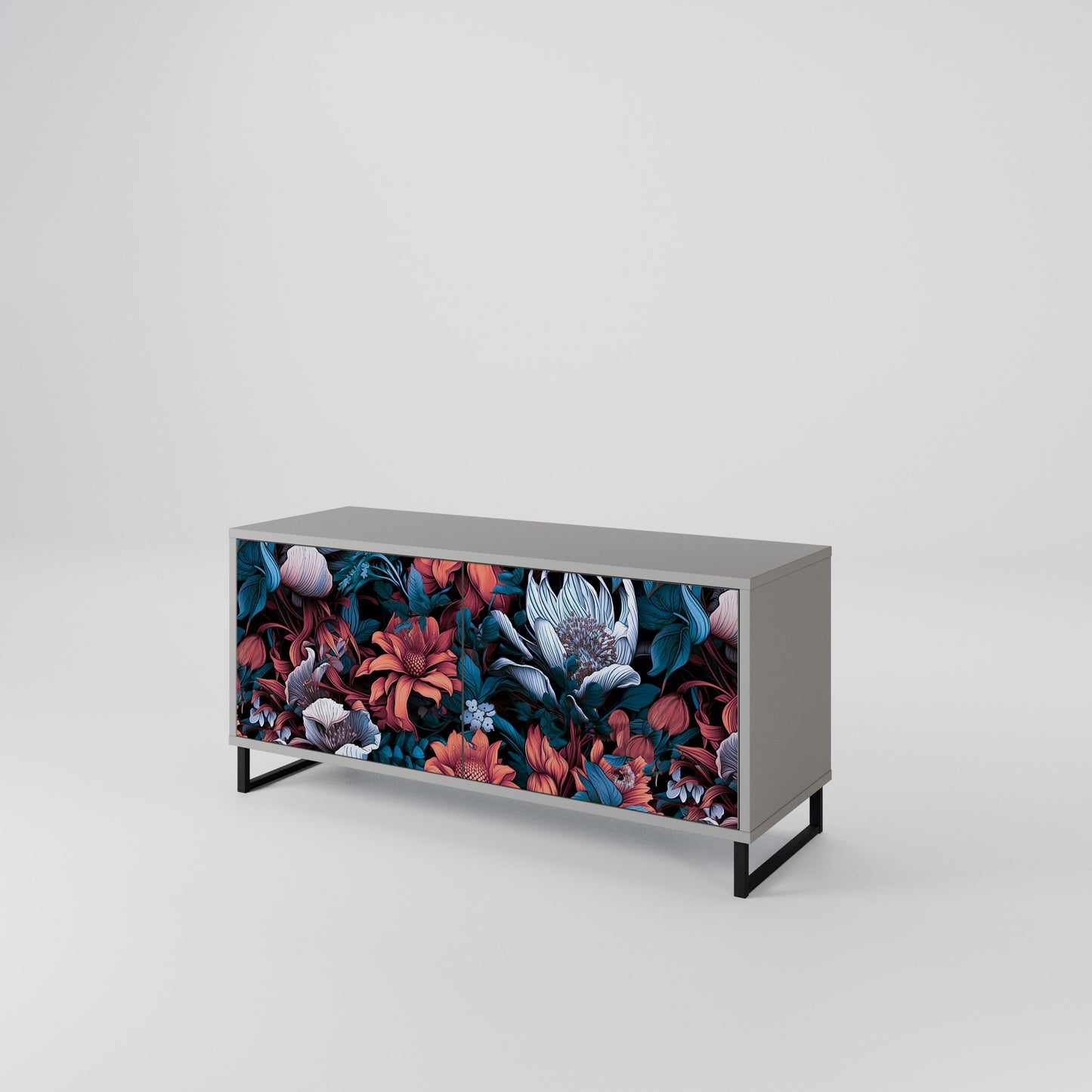 ETHEREAL BLOSSOMS Mobile TV Compatto a 2 Ante