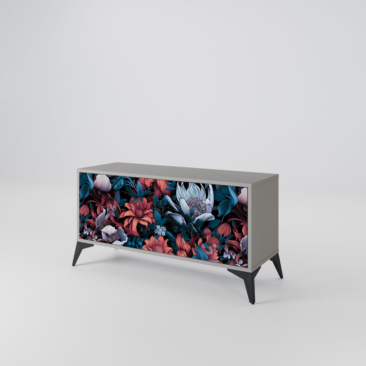 ETHEREAL BLOSSOMS Mobile TV Compatto a 2 Ante