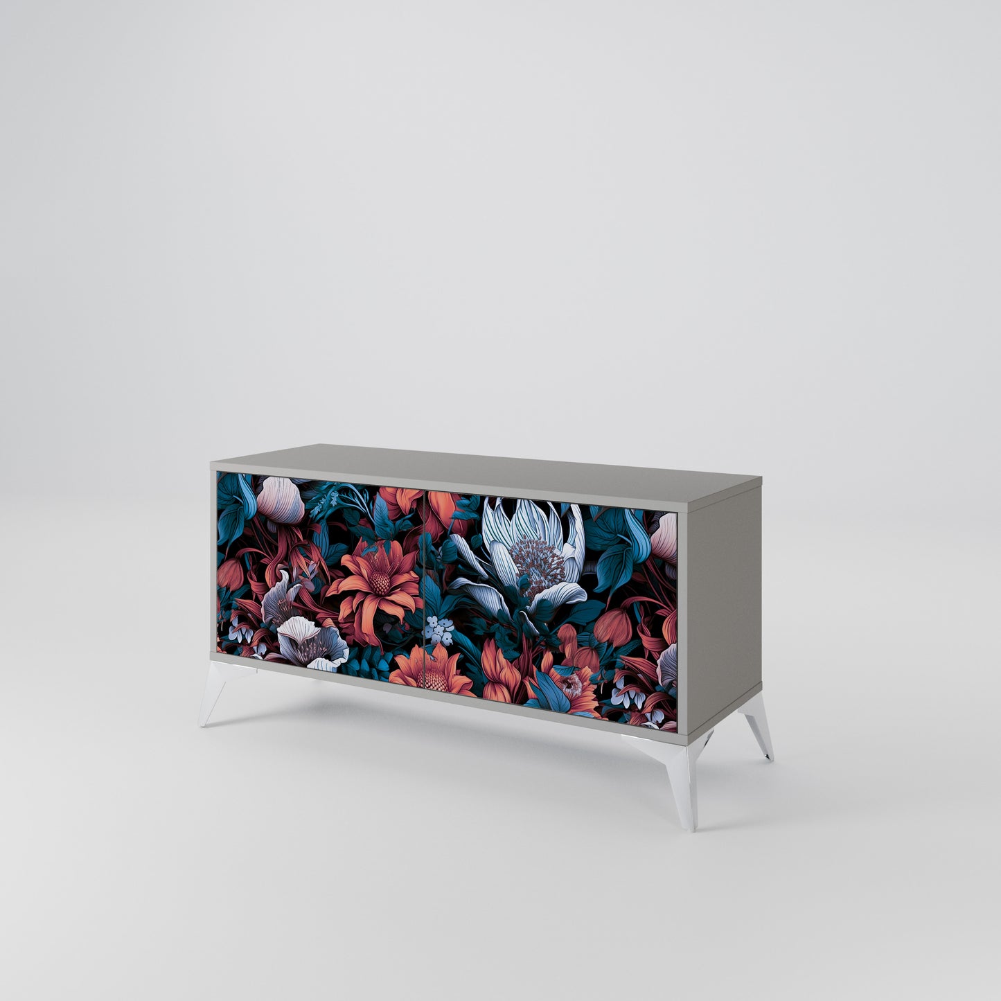ETHEREAL BLOSSOMS Mobile TV Compatto a 2 Ante