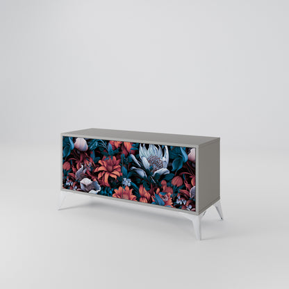 ETHEREAL BLOSSOMS Mobile TV Compatto a 2 Ante