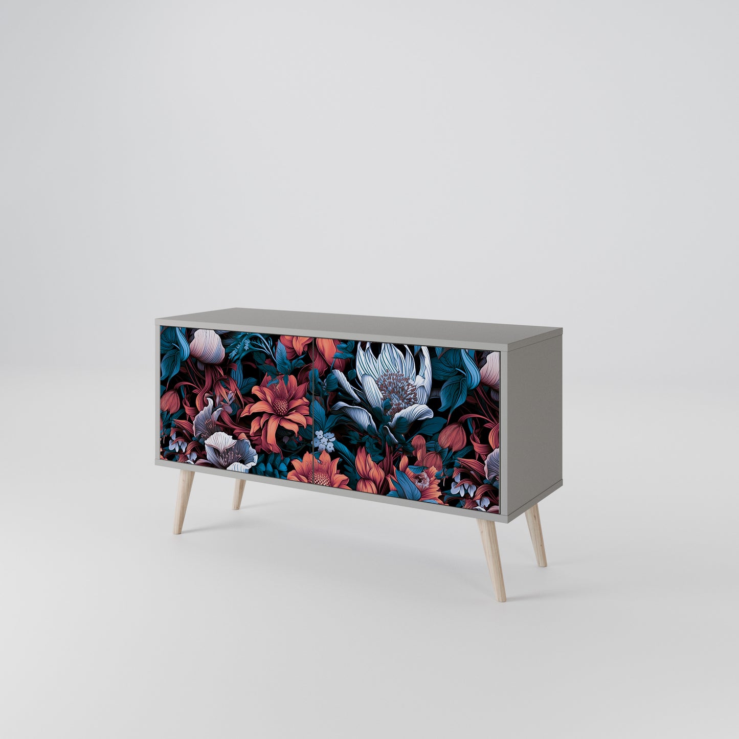 ETHEREAL BLOSSOMS Mobile TV Compatto a 2 Ante