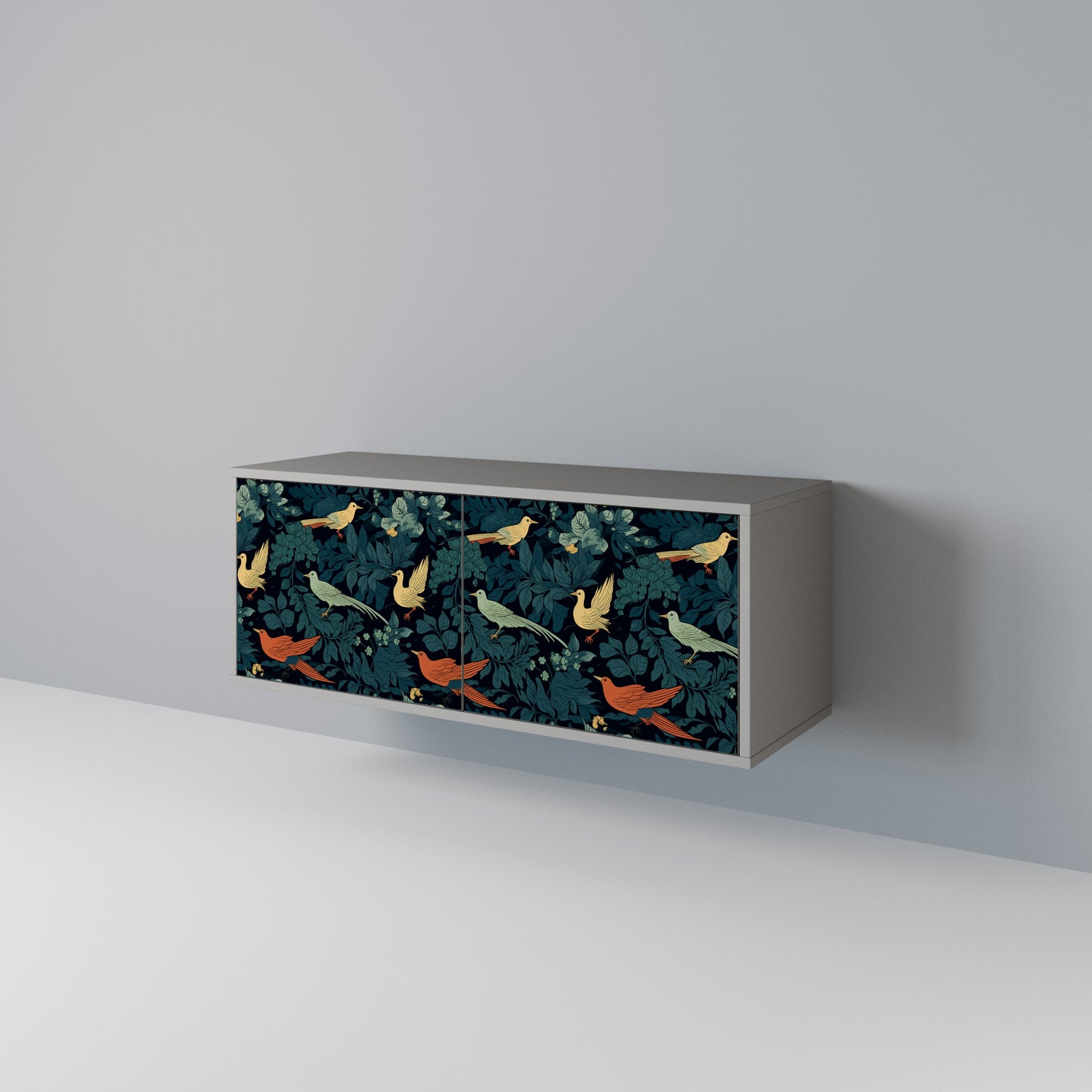 FOWL ORNAMENT Mobile TV Compatto a 2 Ante