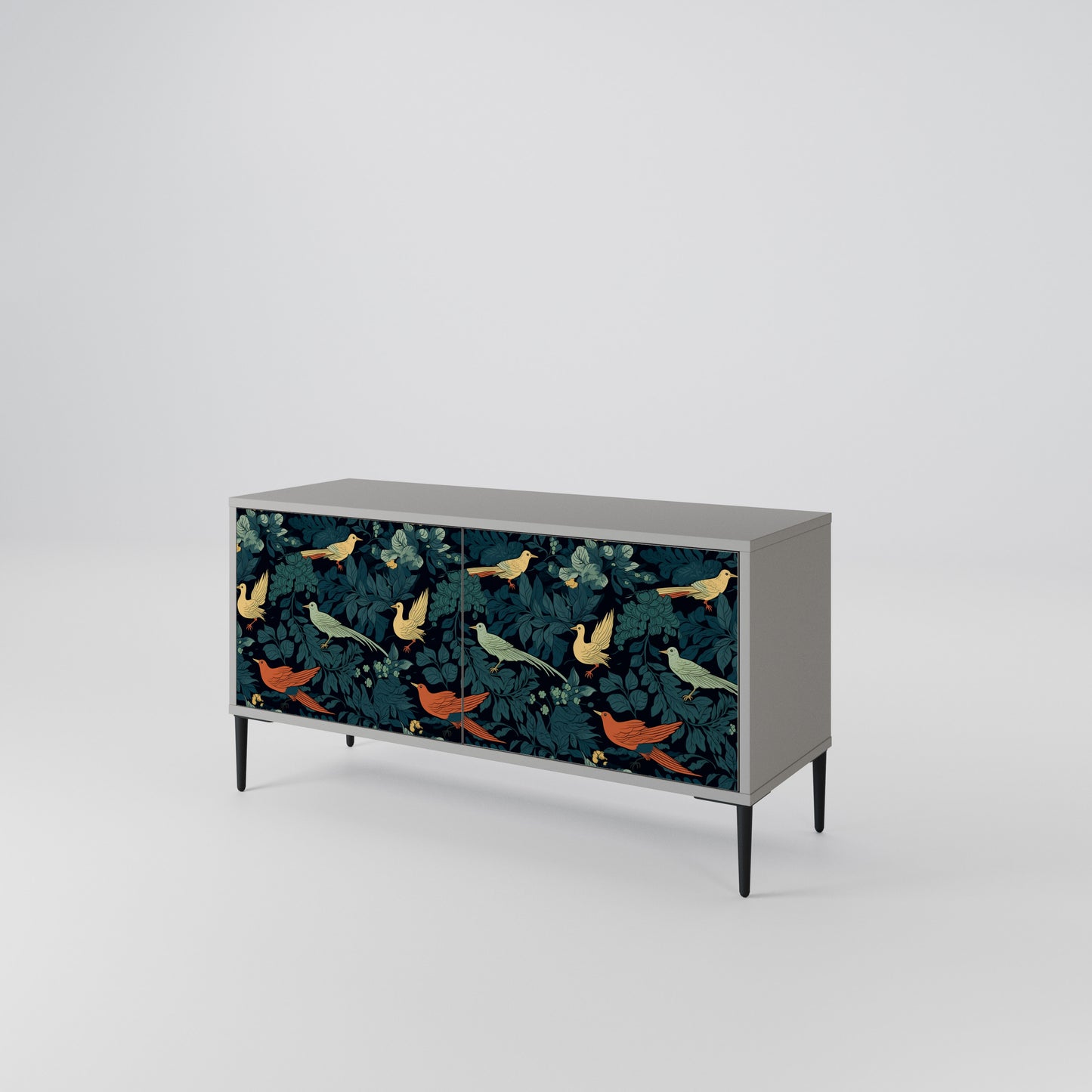 FOWL ORNAMENT Mobile TV Compatto a 2 Ante