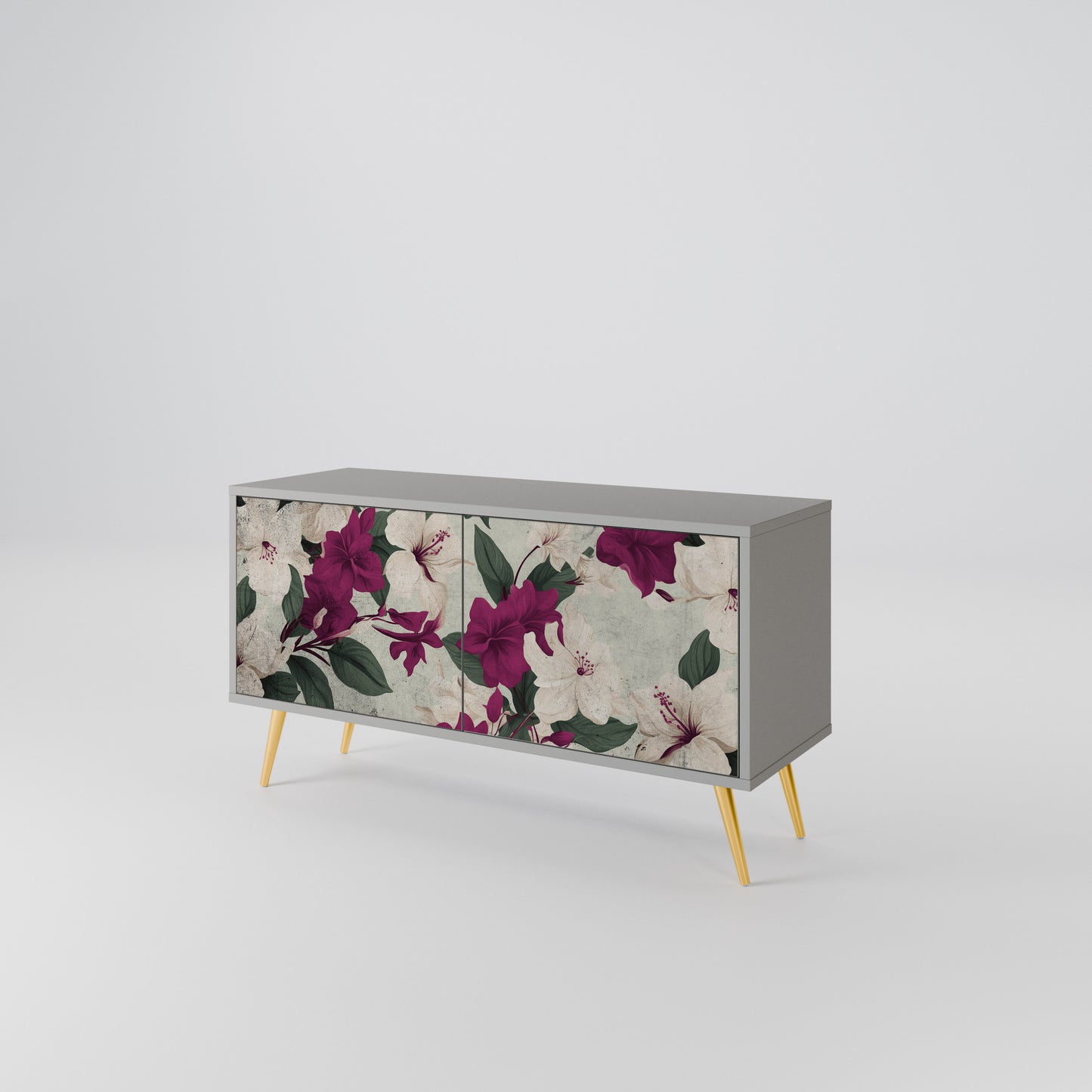 FLOWERET DREAM Compact 2-Door TV Cabinet