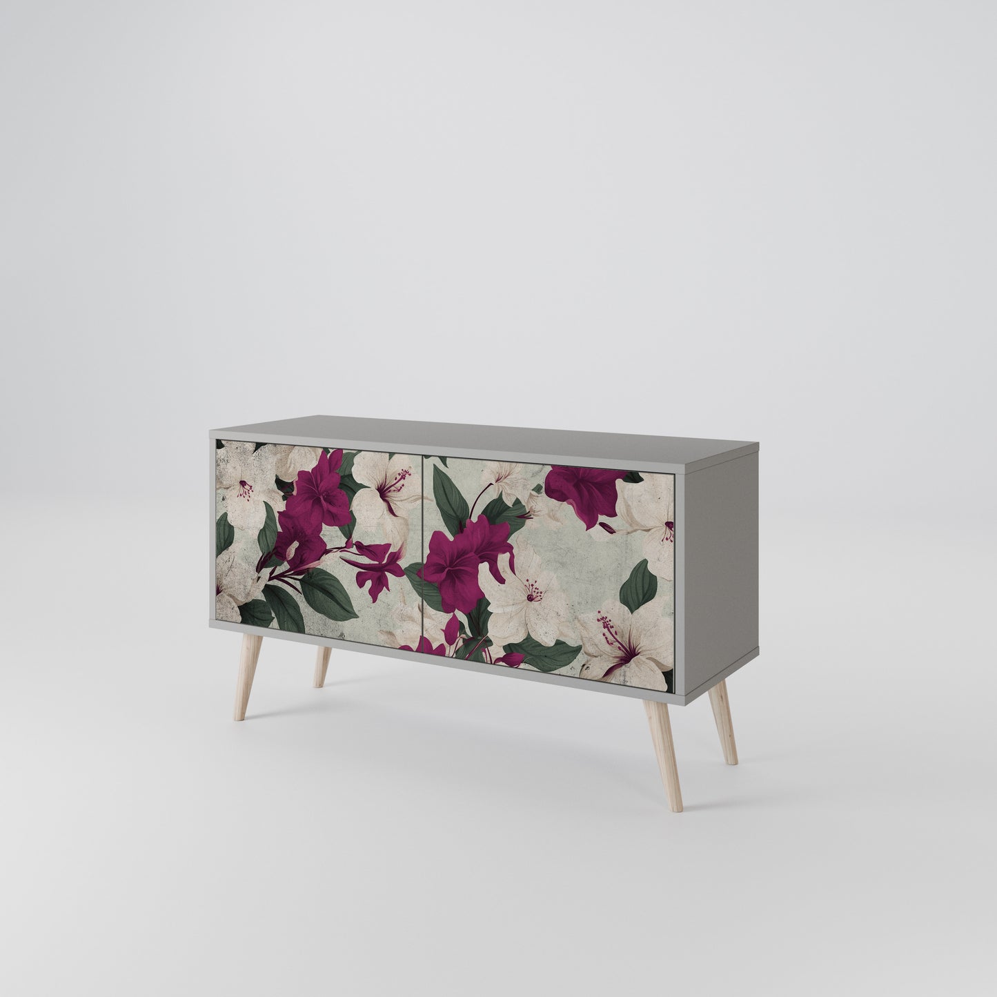 FLOWERET DREAM Compact 2-Door TV Cabinet