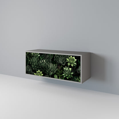 SUCCULENT JUNGLE Mobile TV Compatto a 2 Ante
