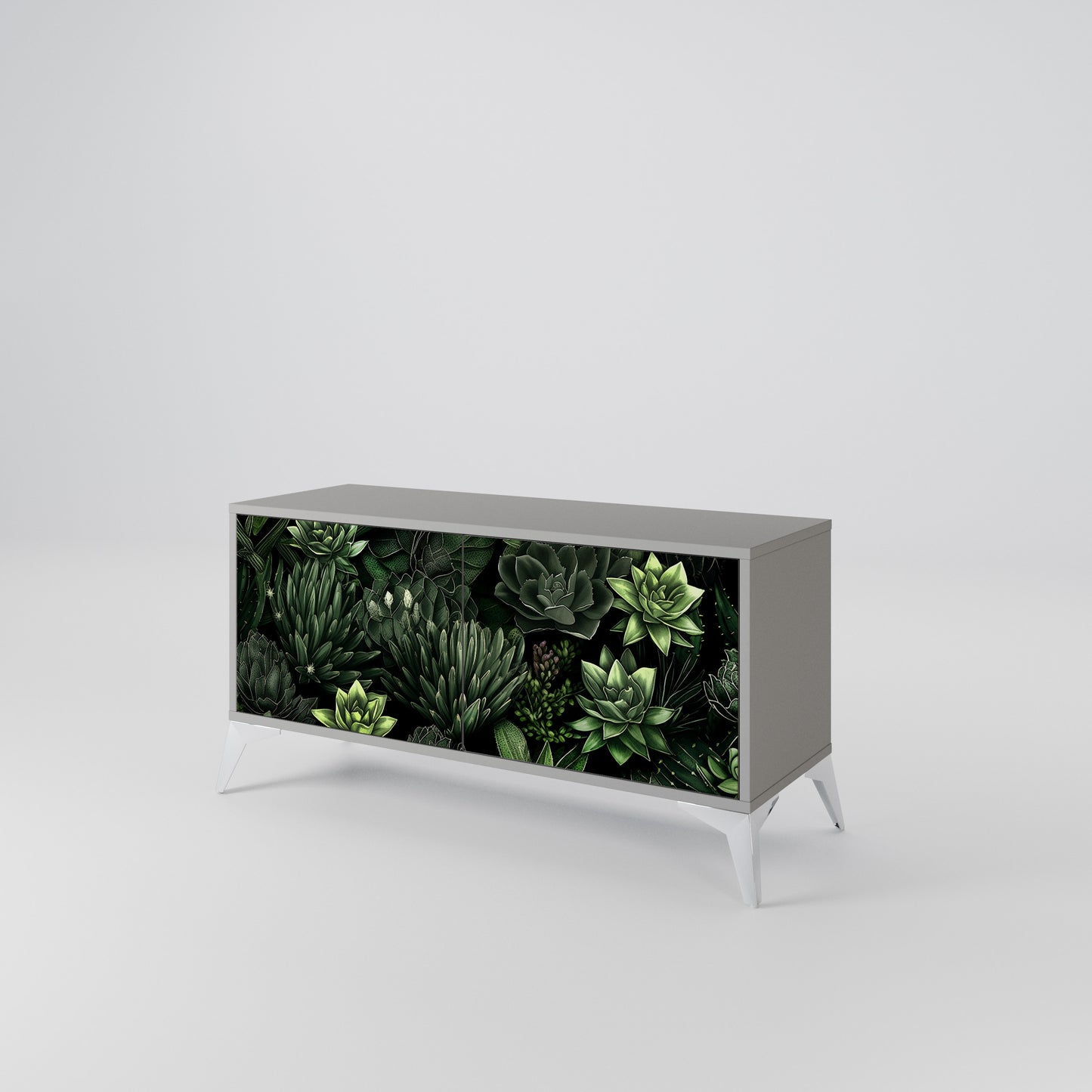SUCCULENT JUNGLE Mobile TV Compatto a 2 Ante