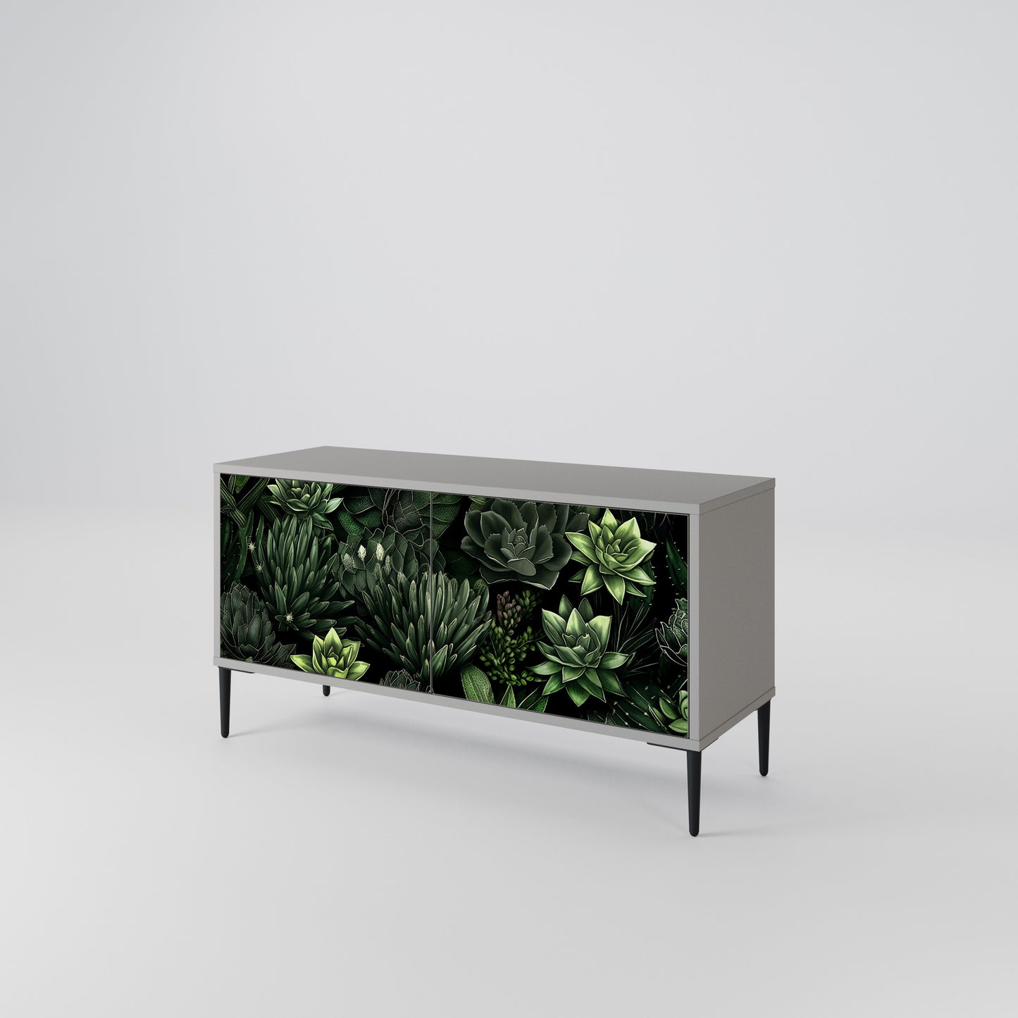 SUCCULENT JUNGLE Mobile TV Compatto a 2 Ante