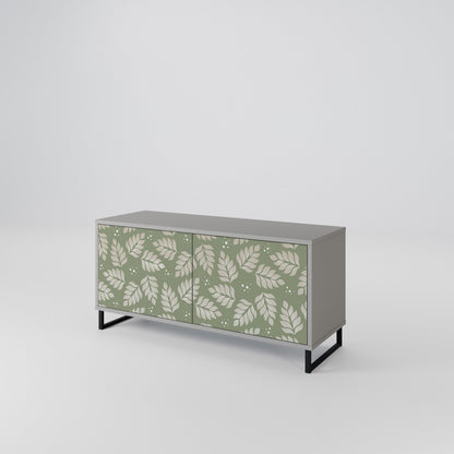 LEAVES ON GREEN Mobile TV Compatto a 2 Ante