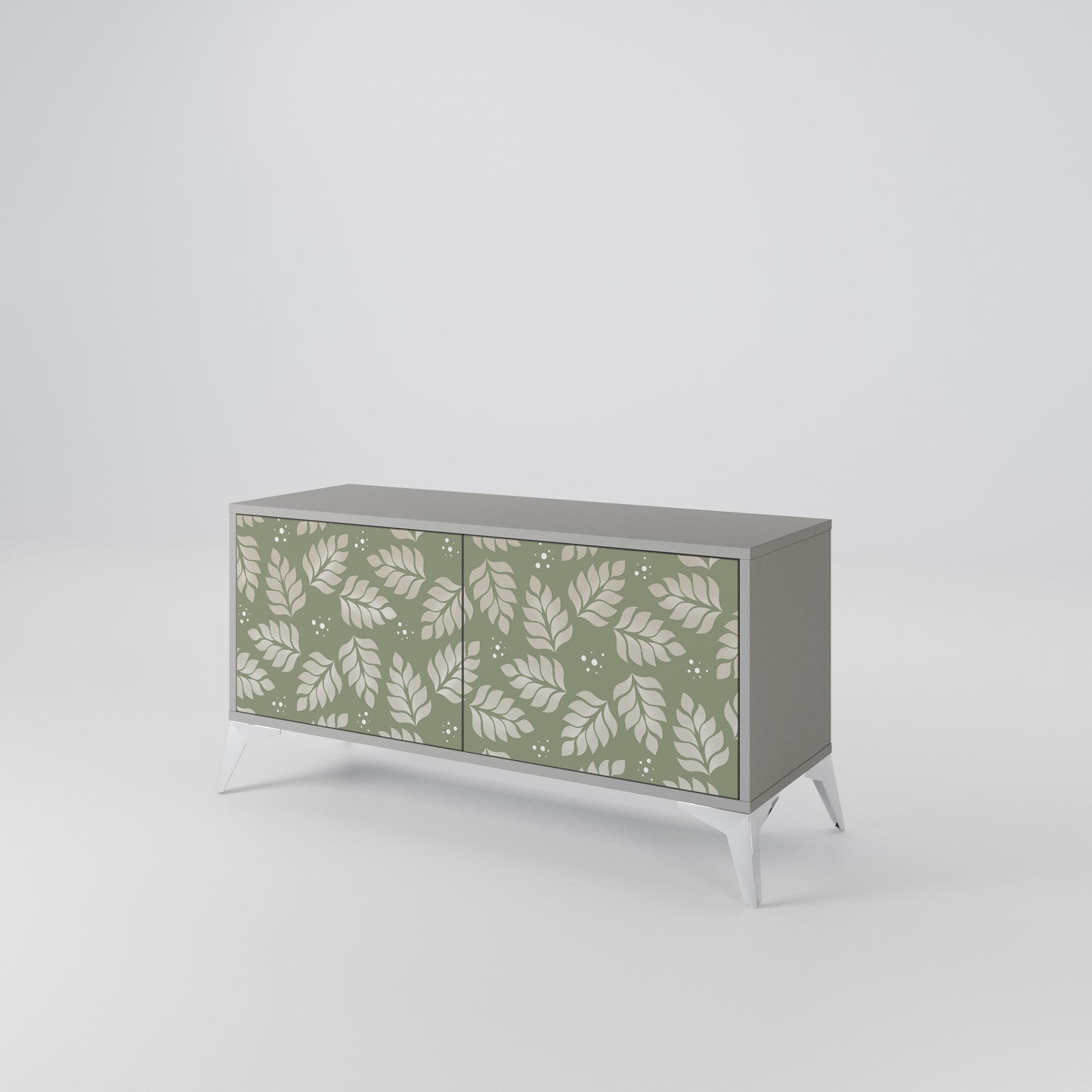 LEAVES ON GREEN Mobile TV Compatto a 2 Ante
