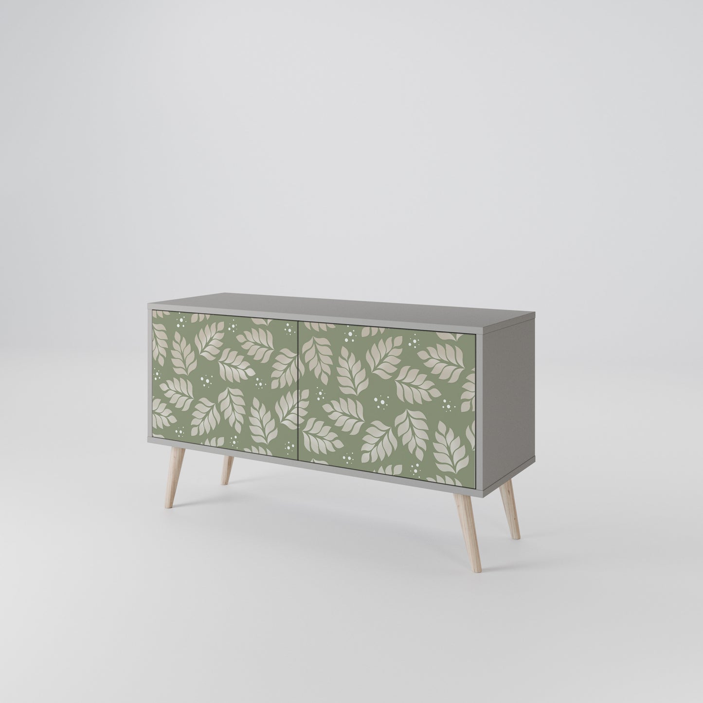 LEAVES ON GREEN Mobile TV Compatto a 2 Ante