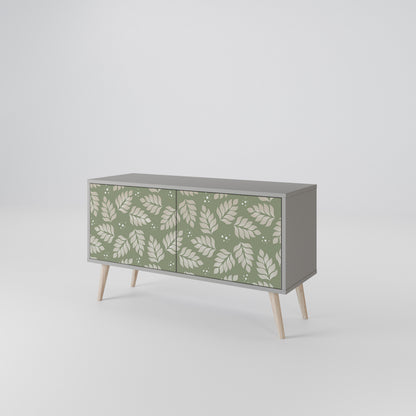 LEAVES ON GREEN Mobile TV Compatto a 2 Ante