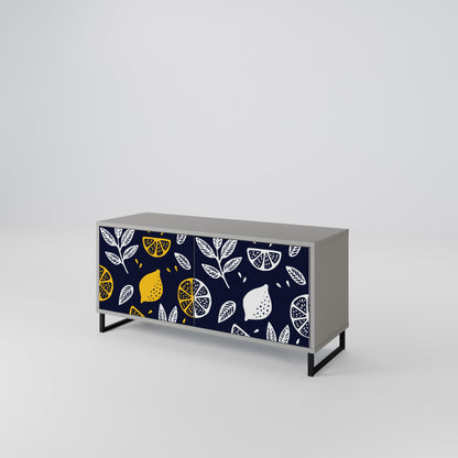 CITRUS BLACK AND WHITE Mobile TV Compatto a 2 Ante
