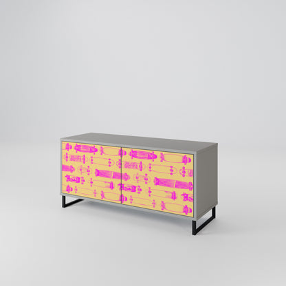 SKATEBOARD ARTISTRY Mobile TV Compatto a 2 Ante