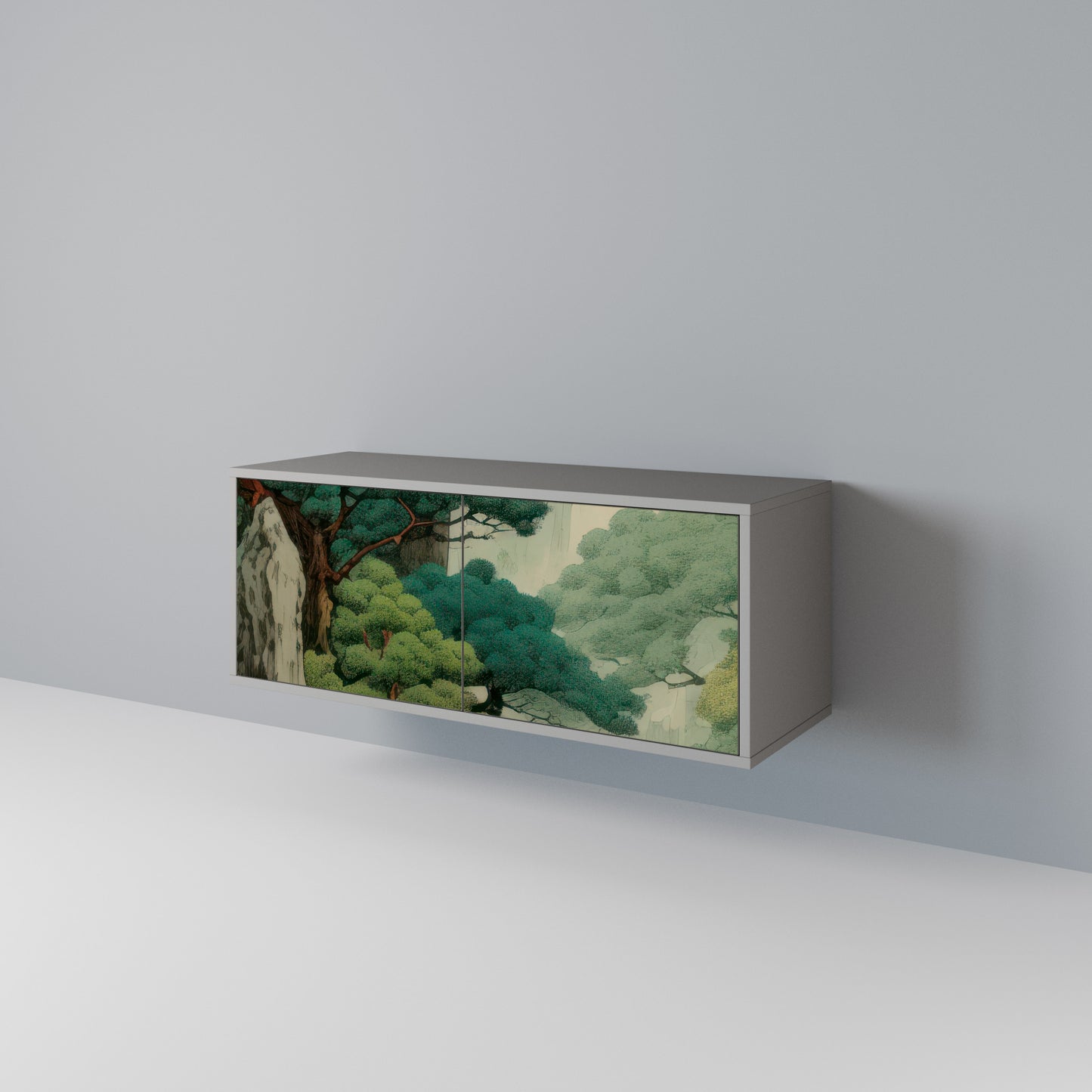 VERDURE ABYSS Mobile TV Compatto a 2 Ante