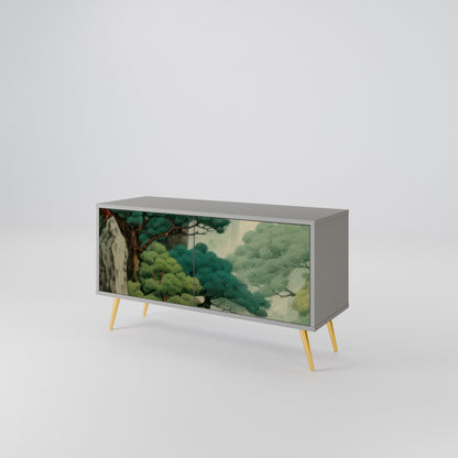 VERDURE ABYSS Mobile TV Compatto a 2 Ante