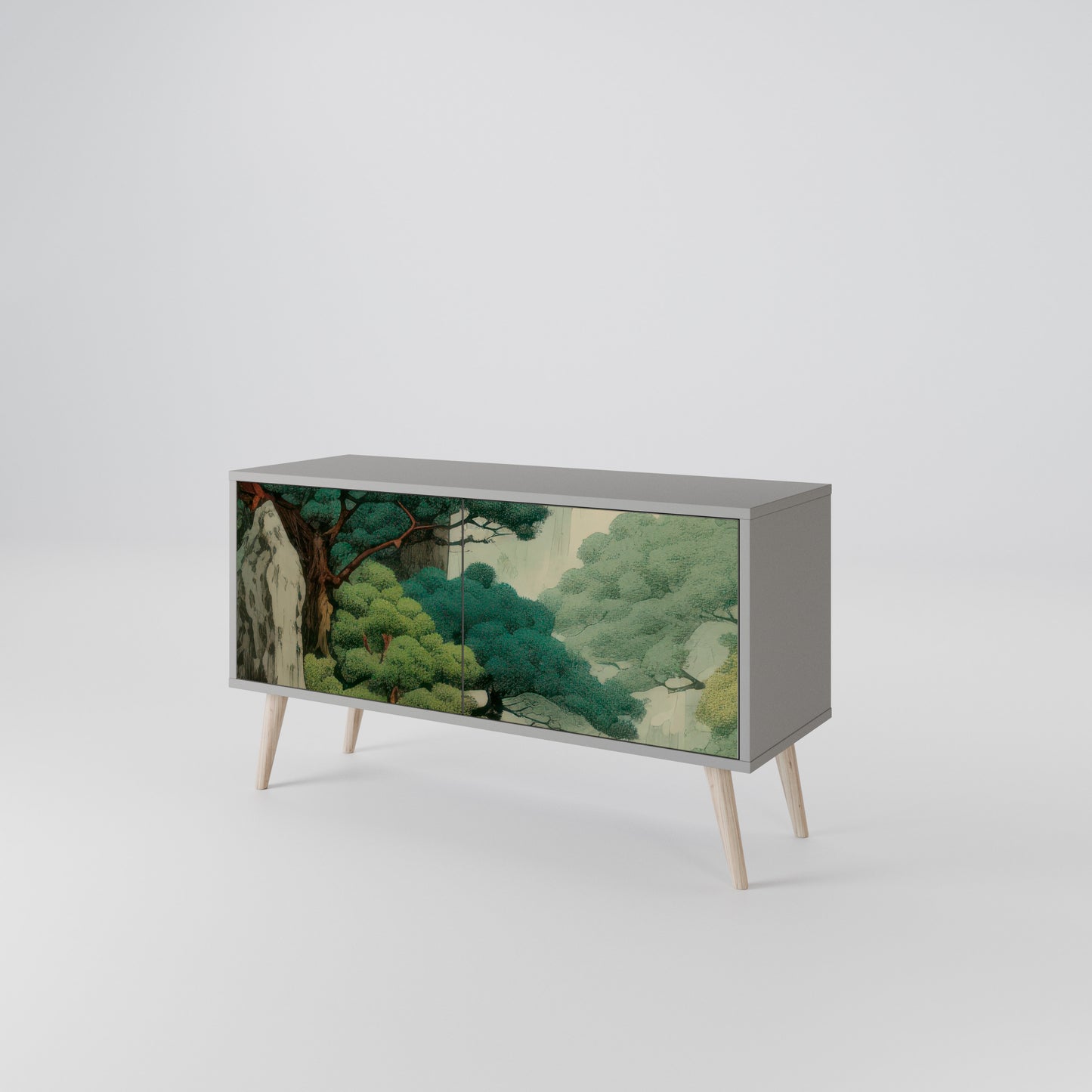 VERDURE ABYSS Mobile TV Compatto a 2 Ante